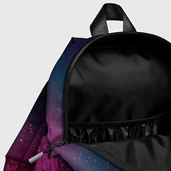 Детский рюкзак Akira gradient space, цвет: 3D-принт — фото 2