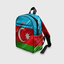 Детский рюкзак Азербайджанский флаг, цвет: 3D-принт — фото 2