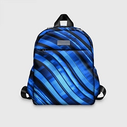 Детский рюкзак Темно-синий металлик, цвет: 3D-принт