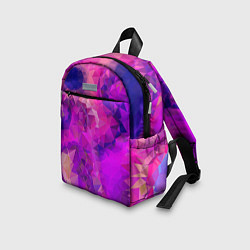 Детский рюкзак Пурпурный стиль, цвет: 3D-принт — фото 2