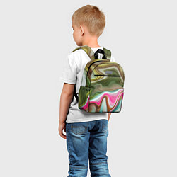 Детский рюкзак Color waves, цвет: 3D-принт — фото 2