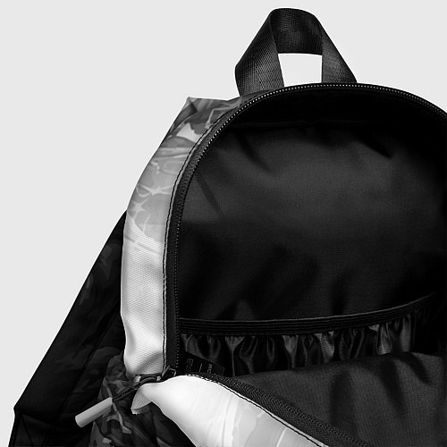 Детский рюкзак Skyrim glitch на темном фоне: надпись, символ / 3D-принт – фото 4