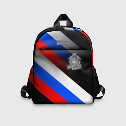 Детский рюкзак Пограничные войска - флаг РФ, цвет: 3D-принт