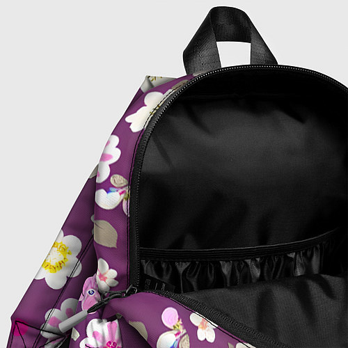 Детский рюкзак Цветы сакуры / 3D-принт – фото 4