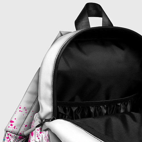 Детский рюкзак Black Clover neon gradient style: символ сверху / 3D-принт – фото 4