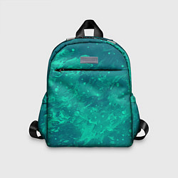 Детский рюкзак Художественный зелёный