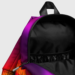 Детский рюкзак Неоновая радуга, цвет: 3D-принт — фото 2