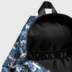 Детский рюкзак Сноубордист и Лыжник - камуфляж, цвет: 3D-принт — фото 2