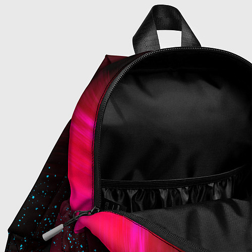 Детский рюкзак Dead Space - neon gradient: символ сверху / 3D-принт – фото 4