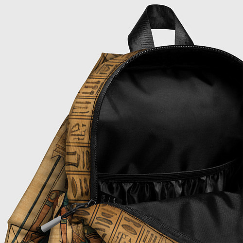 Детский рюкзак Имитация папируса: арт нейросети / 3D-принт – фото 4