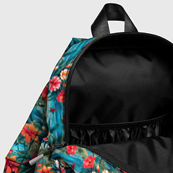 Детский рюкзак Гавайский паттерн, цвет: 3D-принт — фото 2