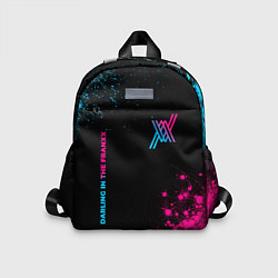 Детский рюкзак Darling in the FranXX - neon gradient: надпись, си