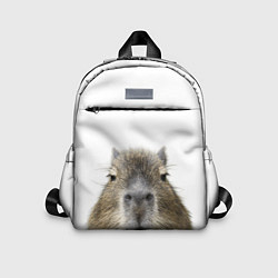 Детский рюкзак Капибара пофигист, цвет: 3D-принт