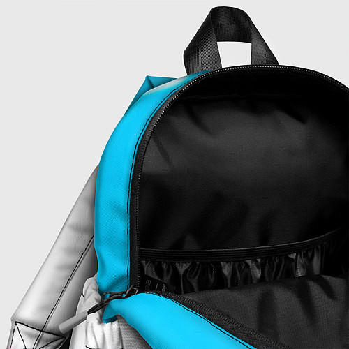 Детский рюкзак FNAF neon gradient style: символ сверху / 3D-принт – фото 4