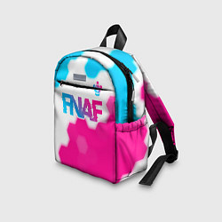 Детский рюкзак FNAF neon gradient style: символ сверху, цвет: 3D-принт — фото 2