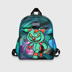 Детский рюкзак Кровожадный мишутка-вуду, цвет: 3D-принт