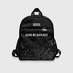 Детский рюкзак Dead by Daylight glitch на темном фоне: символ све
