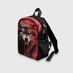 Детский рюкзак Злой волк, цвет: 3D-принт — фото 2