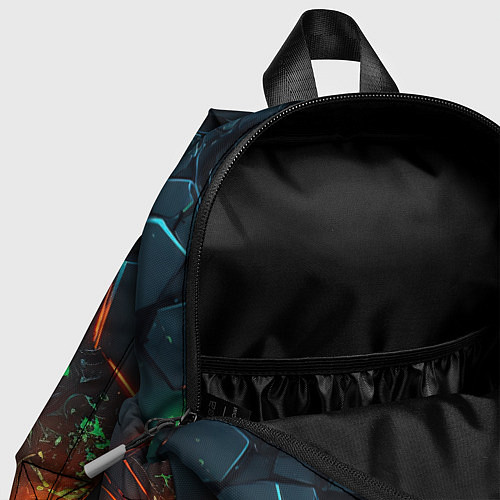 Детский рюкзак Cyberpunk 2077 phantom liberty logo / 3D-принт – фото 4