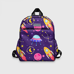 Детский рюкзак Космическая тема паттерн