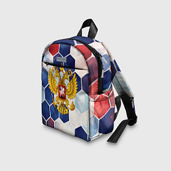 Детский рюкзак Герб России объемные плиты, цвет: 3D-принт — фото 2
