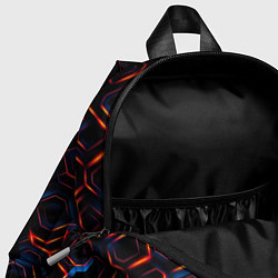 Детский рюкзак Cyberpunk 2077 phantom liberty dark abstract, цвет: 3D-принт — фото 2