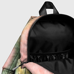 Детский рюкзак Тай-дай болотный, цвет: 3D-принт — фото 2