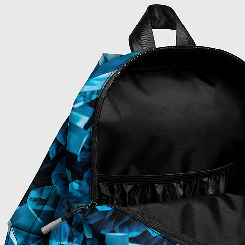 Детский рюкзак Кристаллическая текстура / 3D-принт – фото 4