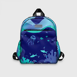 Детский рюкзак На глубине, цвет: 3D-принт