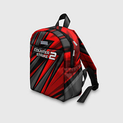 Детский рюкзак Counter strike 2 - красный спортивный, цвет: 3D-принт — фото 2