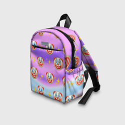 Детский рюкзак Узор с Клоунами, цвет: 3D-принт — фото 2
