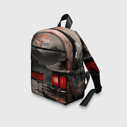 Детский рюкзак Домик у реки, цвет: 3D-принт — фото 2