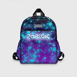 Детский рюкзак Roblox - неоновые брызги, цвет: 3D-принт