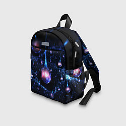 Детский рюкзак Нейроны воды в космосе, цвет: 3D-принт — фото 2
