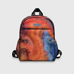Детский рюкзак Ginger blue pattern, цвет: 3D-принт