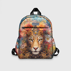 Детский рюкзак Леопард в тропиках, цвет: 3D-принт