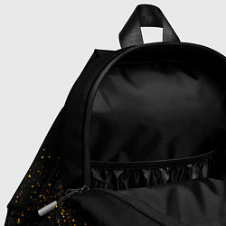 Детский рюкзак Spirited Away - gold gradient: символ сверху, цвет: 3D-принт — фото 2