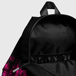 Детский рюкзак Black Clover - neon gradient: символ сверху, цвет: 3D-принт — фото 2