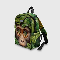 Детский рюкзак Обезьяна в джунглях, цвет: 3D-принт — фото 2