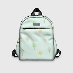 Детский рюкзак Деревца, цвет: 3D-принт