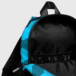 Детский рюкзак Death Stranding - neon gradient: символ сверху, цвет: 3D-принт — фото 2