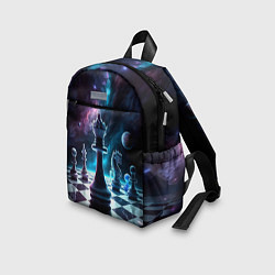Детский рюкзак Космические шахматы, цвет: 3D-принт — фото 2
