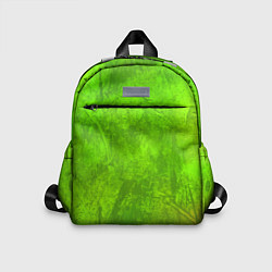 Детский рюкзак Зелёная фантазия, цвет: 3D-принт