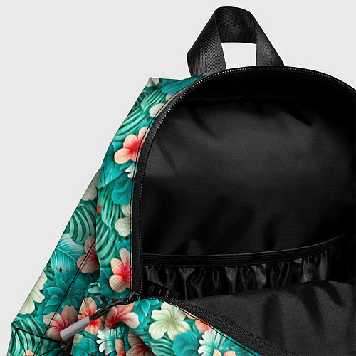 Детский рюкзак Летние цветочки паттерн / 3D-принт – фото 4