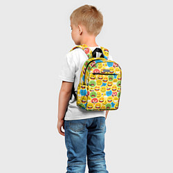 Детский рюкзак Интернет эмоции, цвет: 3D-принт — фото 2