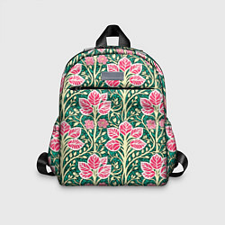 Детский рюкзак Растительный орнамент в стиле модерн, цвет: 3D-принт
