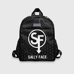 Детский рюкзак Sally Face glitch на темном фоне
