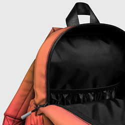 Детский рюкзак Цвета заката градиент, цвет: 3D-принт — фото 2