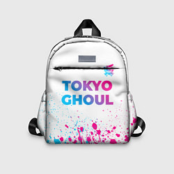 Детский рюкзак Tokyo Ghoul neon gradient style: символ сверху