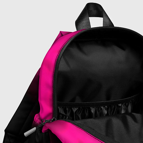 Детский рюкзак Watch Dogs - neon gradient: надпись, символ / 3D-принт – фото 4